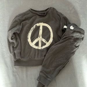 Toddler Sweatshirt and Pant Set by Little Co by Lauren Conrad